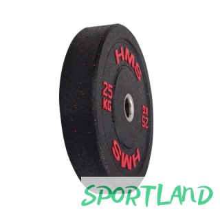 Talerz olimpijski HMS RED BUMPER 25 kg HTBR25 N/A
