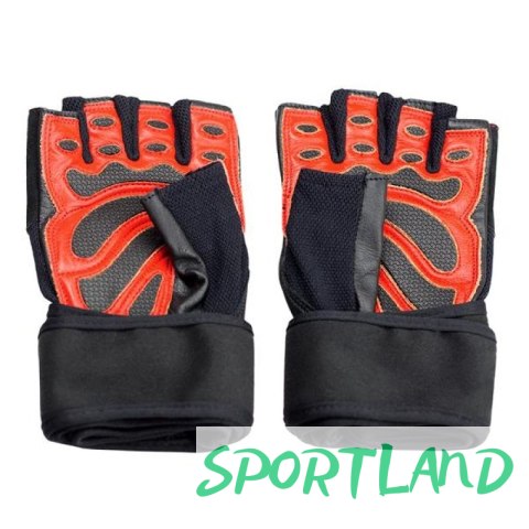 Rękawice na siłownię Black/Red HMS RST01 r.XL N/A Rękawice na siłownię Black/Red HMS RST01 r.XL N/A