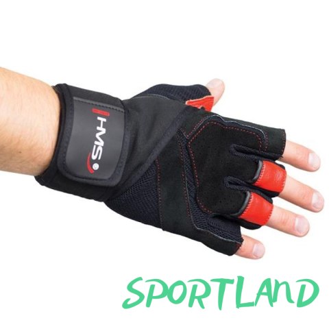 Rękawice na siłownię Black/Red HMS RST01 r.XL N/A Rękawice na siłownię Black/Red HMS RST01 r.XL N/A