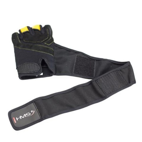 Rękawice na siłownię Black/Yellow HMS RST01 r.L N/A Rękawice na siłownię Black/Yellow HMS RST01 r.L N/A