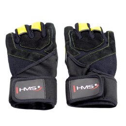 Rękawice na siłownię Black/Yellow HMS RST01 r.XL N/A
