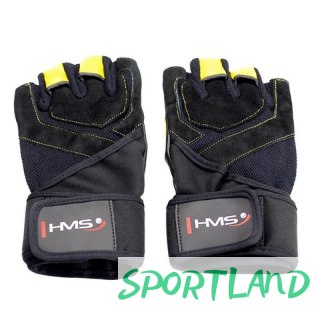 Rękawice na siłownię Black/Yellow HMS RST01 r.XL N/A