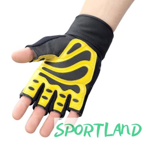 Rękawice na siłownię Black/Yellow HMS RST01 r.XL N/A Rękawice na siłownię Black/Yellow HMS RST01 r.XL N/A