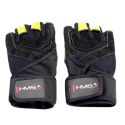 Rękawice na siłownię Black/Yellow HMS RST01 r.XL N/A
