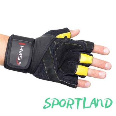 Rękawice na siłownię Black/Yellow HMS RST01 r.XL N/A Rękawice na siłownię Black/Yellow HMS RST01 r.XL N/A