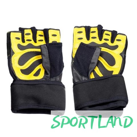 Rękawice na siłownię Black/Yellow HMS RST01 r.XL N/A Rękawice na siłownię Black/Yellow HMS RST01 r.XL N/A