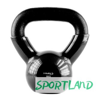 Kettlebell żeliwny Black HMS KNV06 6kg N/A