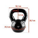 Kettlebell żeliwny Black HMS KNV08 N/A Kettlebell żeliwny Black HMS KNV08 N/A