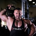 Kettlebell żeliwny Black HMS KNV08 N/A Kettlebell żeliwny Black HMS KNV08 N/A