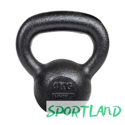 Kettlebell żeliwny HMS KZG04 4kg N/A Kettlebell żeliwny HMS KZG04 4kg N/A