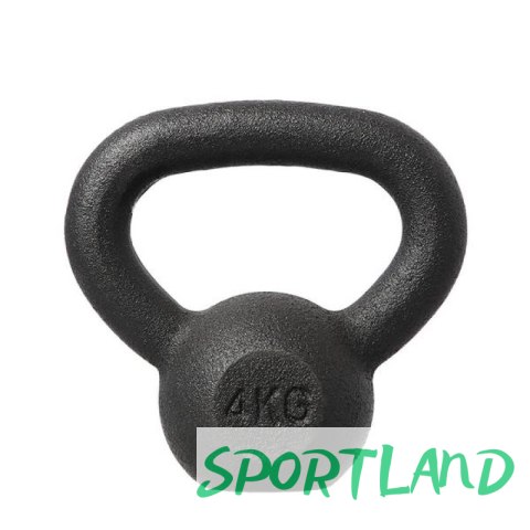 Kettlebell żeliwny HMS KZG04 4kg N/A Kettlebell żeliwny HMS KZG04 4kg N/A