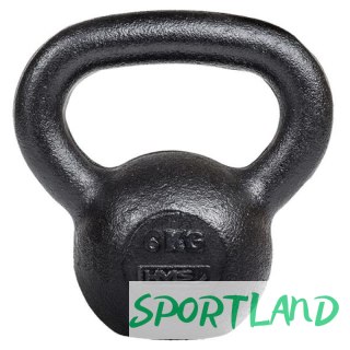 Kettlebell żeliwny HMS KZG06 6kg N/A