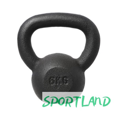 Kettlebell żeliwny HMS KZG06 6kg N/A Kettlebell żeliwny HMS KZG06 6kg N/A