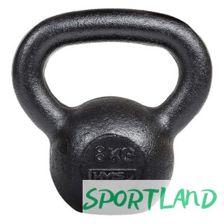 Kettlebell żeliwny HMS KZG08 8kg N/A