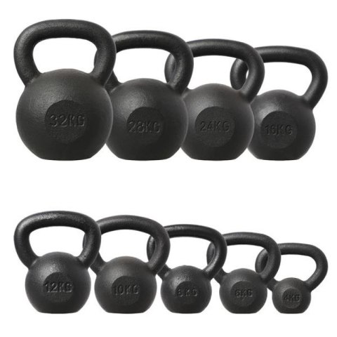 Kettlebell żeliwny HMS KZG08 8kg N/A Kettlebell żeliwny HMS KZG08 8kg N/A