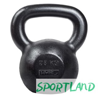 Kettlebell żeliwny HMS KZG28 28kg N/A