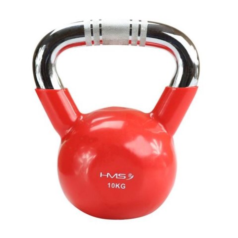 Kettlebell żeliwny uchwyt chrom radełkowany HMS KTC06 RED N/A Kettlebell żeliwny uchwyt chrom radełkowany HMS KTC06 RED N/A