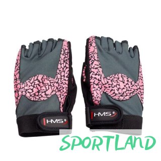 Rękawice na siłownię Pink/Gray W HMS RST03 r.L N/A