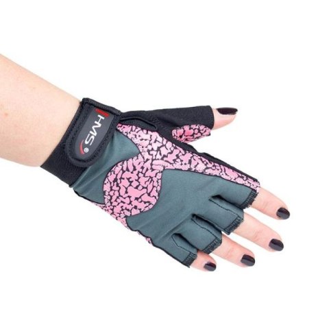 Rękawice na siłownię Pink/Gray W HMS RST03 r.L N/A Rękawice na siłownię Pink/Gray W HMS RST03 r.L N/A