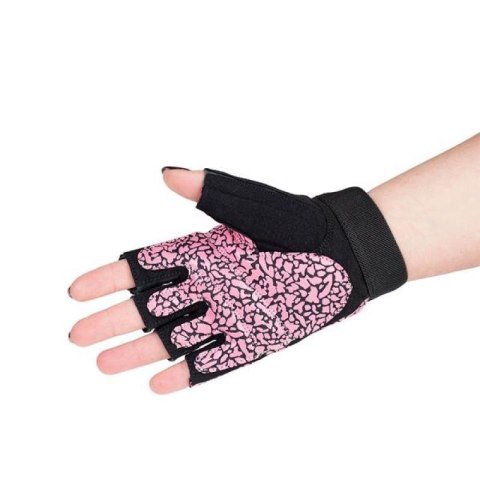 Rękawice na siłownię Pink/Gray W HMS RST03 r.L N/A Rękawice na siłownię Pink/Gray W HMS RST03 r.L N/A