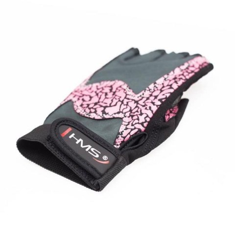 Rękawice na siłownię Pink/Gray W HMS RST03 r.L N/A Rękawice na siłownię Pink/Gray W HMS RST03 r.L N/A