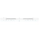 Gryf do corssfitu HMS premium GCFD450 201cm 15kg N/A