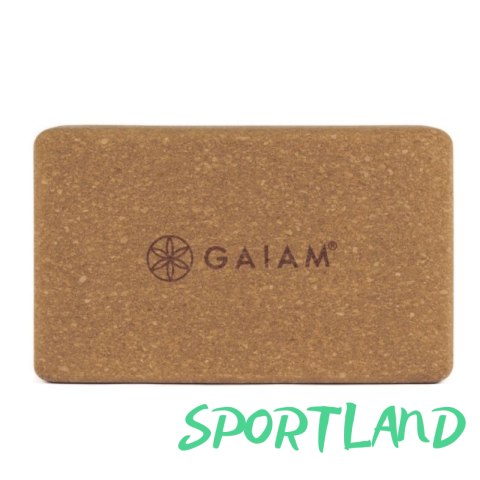 Kostka do jogi GAIAM z korka 52292 N/A Kostka do jogi GAIAM z korka 52292 N/A
