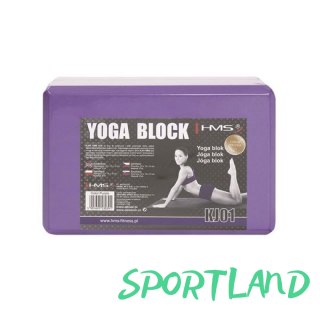 Kostki do jogi KJ01 PURPLE YOGA HMS 17-44-251 N/A