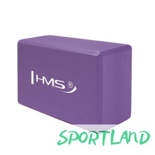 Kostki do jogi KJ01 PURPLE YOGA HMS 17-44-251 N/A