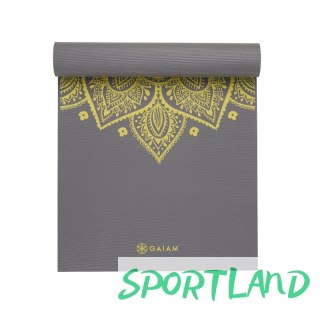 Mata do jogi Gaiam "CITRON SUNDIAL" 6mm 61333 N/A