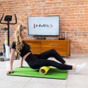 Mata fitness klubowa z otworami HMS Premium MFK01 Green-Black N/A