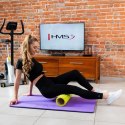 Mata fitness klubowa z otworami HMS Premium MFK01 Violet Black N/A