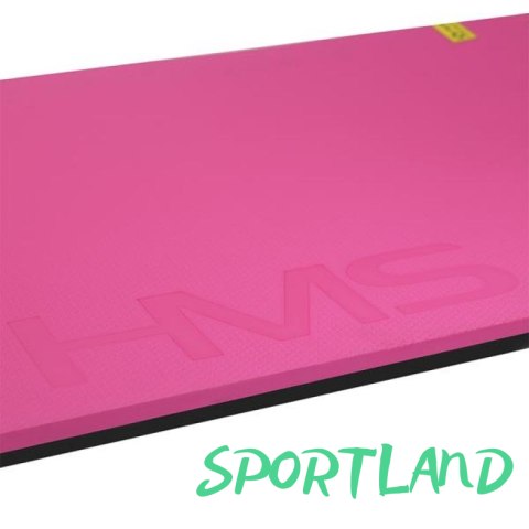 Mata fitness klubowa z otworami HMS Premium MFK02 Pink-Black N/A Mata fitness klubowa z otworami HMS Premium MFK02 Pink-Black N/A
