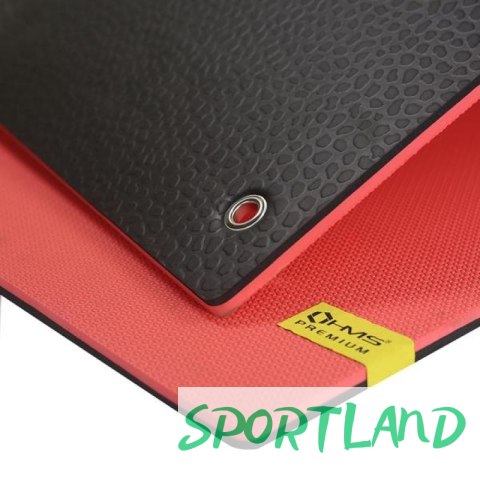 Mata fitness klubowa z otworami HMS Premium MFK03 Red-Black N/A Mata fitness klubowa z otworami HMS Premium MFK03 Red-Black N/A