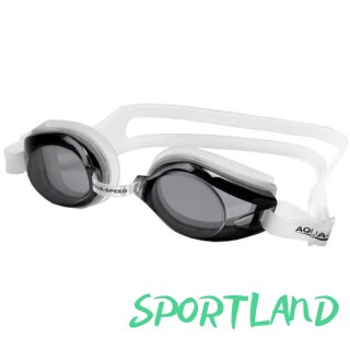 Okulary Aqua-Speed Avanti białe senior