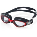 Okulary pływackie Aqua-Speed Calypso czarno-czerwone senior