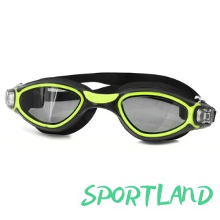 Okulary pływackie Aqua-Speed Calypso czarno-zielone senior