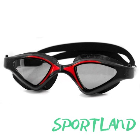 OKULARY PŁYWACKIE AQUA-SPEED RAPTOR czarno/czerwone 31/049 N/A