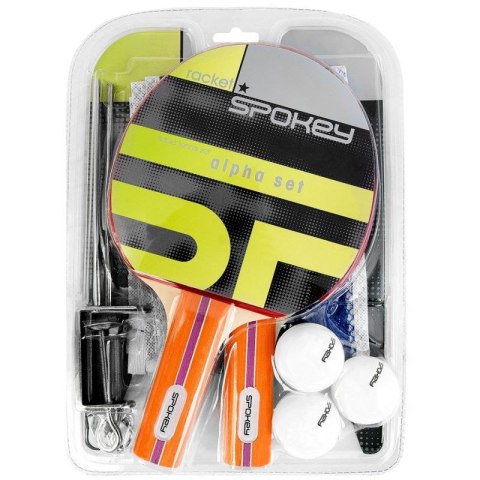ZESTAW DO PING PONGA SPOKEY ALPHA SET 84352 N/A ZESTAW DO PING PONGA SPOKEY ALPHA SET 84352 N/A