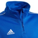 Bluza adidas Core 18 Training Top niebieska JR CV4140 116cm Bluza adidas Core 18 Training Top niebieska JR CV4140 116cm