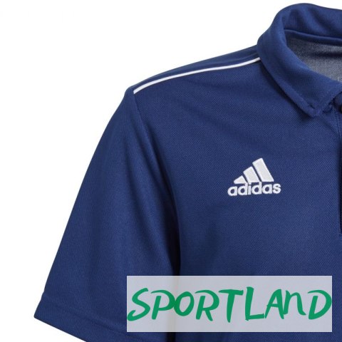 Koszulka adidas CORE 18 POLO JR CV3680 116cm Koszulka adidas CORE 18 POLO JR CV3680 116cm