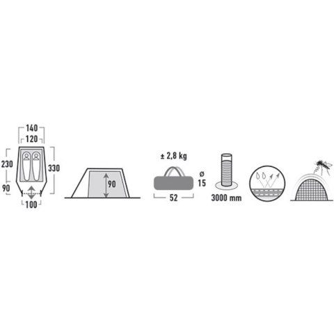 Namiot High Peak Kite 2 10188 N/A Namiot High Peak Kite 2 10188 N/A