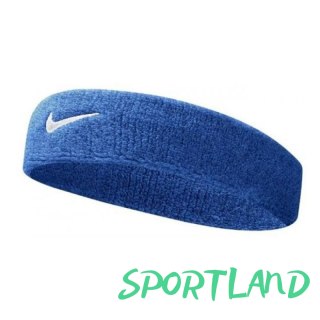 Opaska na głowę Nike Swoosh niebieska U NN07402 N/A