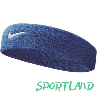 Opaska na głowę Nike Swoosh niebieska U NN07402 N/A