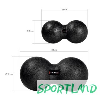 Podwójna piłka do masażu / Duo Ball HMS BLM02 12*24CM N/A