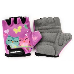 Rękawiczki rowerowe Meteor Owl Jr 24175-24177 M
