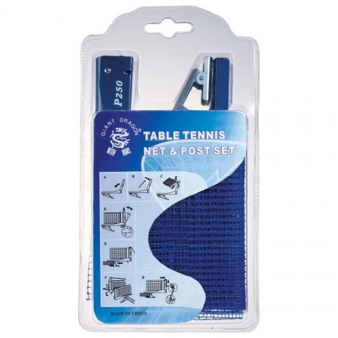 Siatka do ping ponga SMJ z klipsem Giant Dragon P250 N/A Siatka do ping ponga SMJ z klipsem Giant Dragon P250 N/A