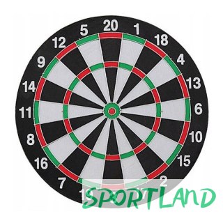 Tarcza dart sizalowa 30 cm + 6 rzutek EB030231/BT171525 N/A