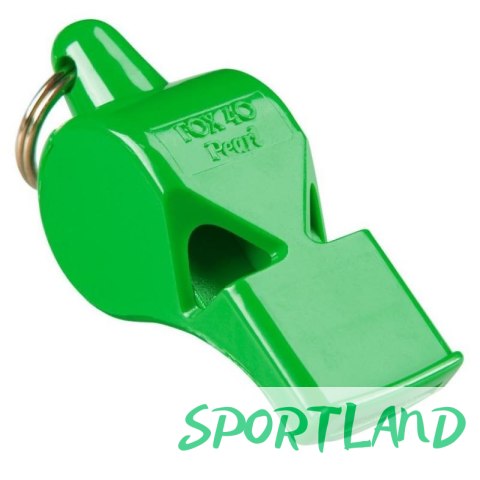Gwizdek FOX 40 Pearl bez sznurka 9702-0208 zielony neon Gwizdek FOX 40 Pearl bez sznurka 9702-0208 zielony neon