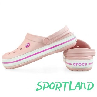 Klapki Crocs Crocband różowe 11016 6MB 36-37